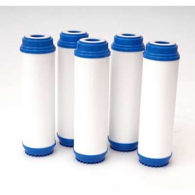 Universal GAC/UDF/CTO Water Filter Cartridge 2.5"x10" Food Grade Coconut Shell RO/DI Element